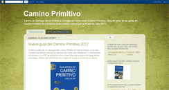 Desktop Screenshot of caminoprimitivo.net